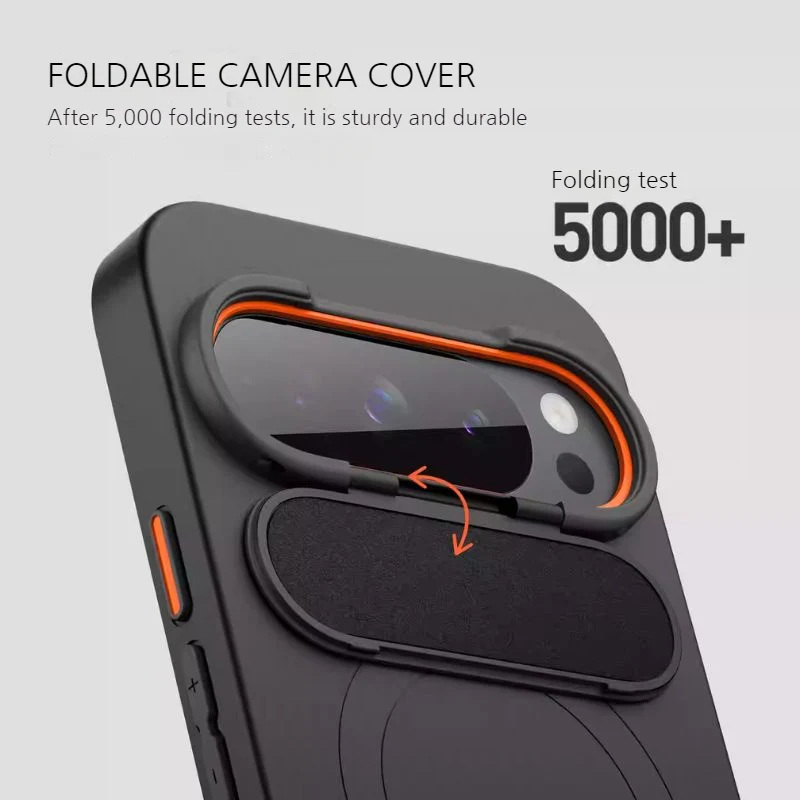 [With Camera Cover][Built-in Stand] Google Pixel 10/Pro/Pro XL - Dexnor Military Grade Heavy-Duty Shockproof Rugged Case - Image 7