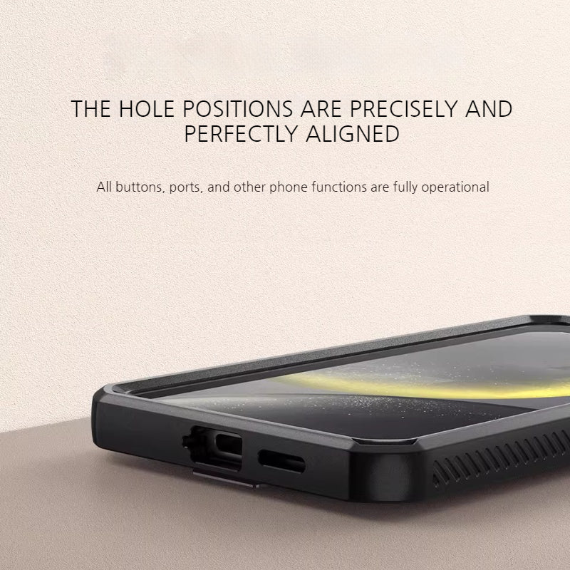 [With Camera Cover][Built-in Stand] Samsung Galaxy S26 Ultra - Dexnor Military Grade Heavy-Duty Shockproof Rugged Case - Image 12
