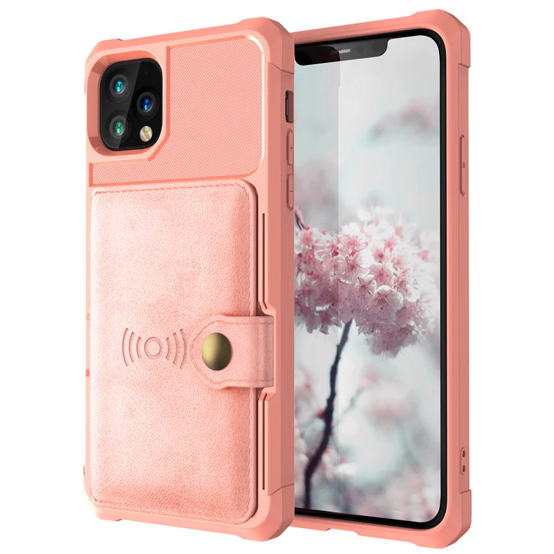 [With Card Holder] Apple iPhone X/XS/XR/XS Max Full-wrap Fashionable Heavy Duty Series Case - Image 7