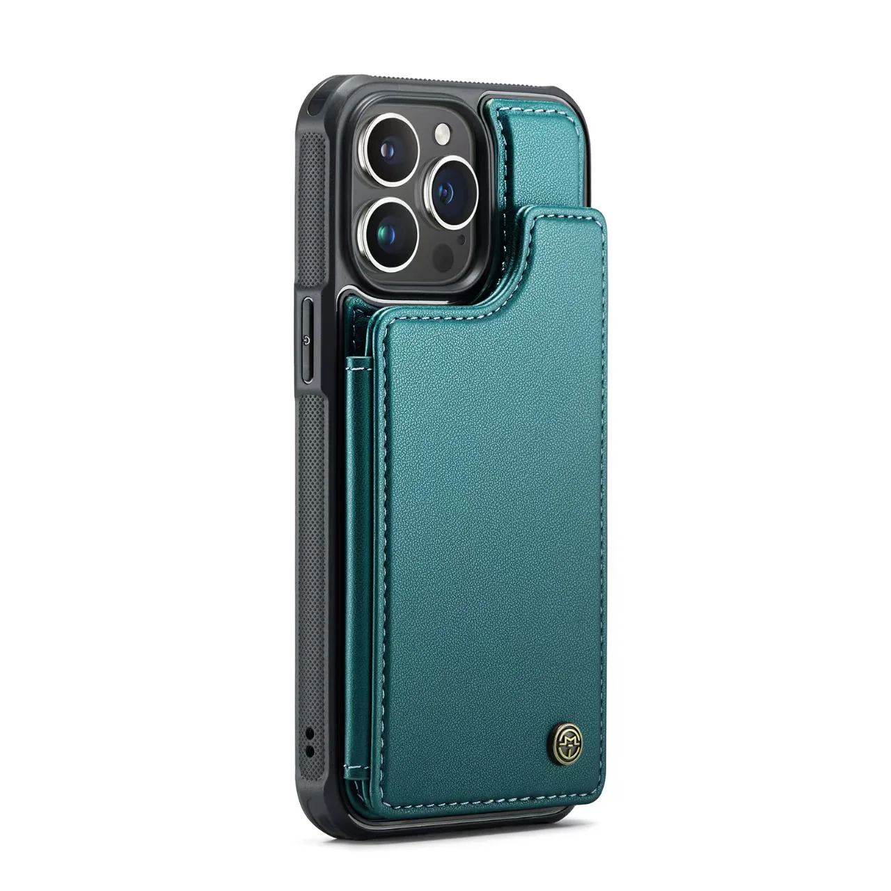 [With Card Slot] Apple iPhone 14/Plus/Pro/Pro Max RFID Flip Premium Leather Wallet Series Case - Image 11