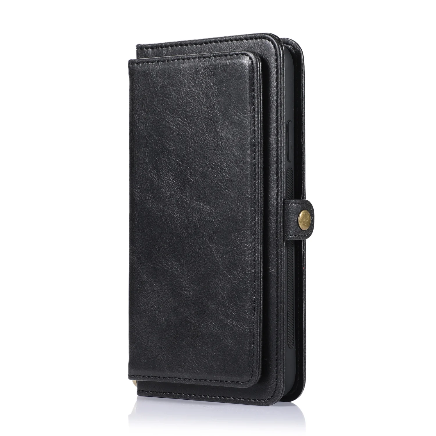 [With Card Slot] Apple iPhone 16/Pro/Pro Max/Plus Multi-Functional Leather 2-in-1 Wallet Series Case - Image 13