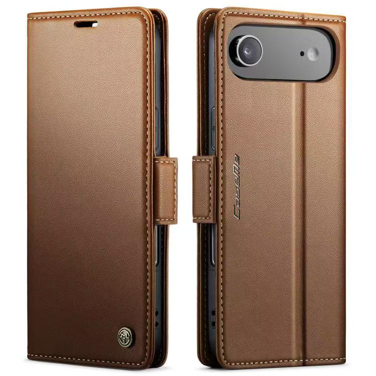 [With Card Slot] Apple iPhone 17/Air/Pro/Pro Max Premium Leather Shockproof Wallet Series Case - Image 21