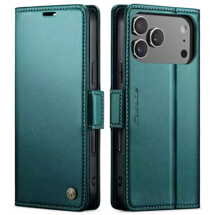 [With Card Slot] Apple iPhone 17/Air/Pro/Pro Max Premium Leather Shockproof Wallet Series Case - Image 26