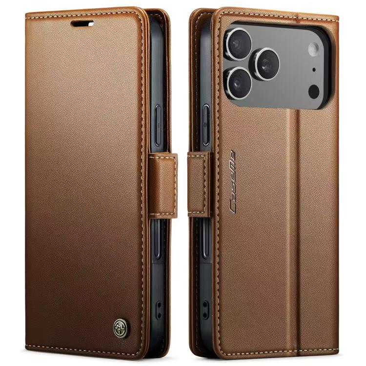 [With Card Slot] Apple iPhone 17/Air/Pro/Pro Max Premium Leather Shockproof Wallet Series Case - Image 27