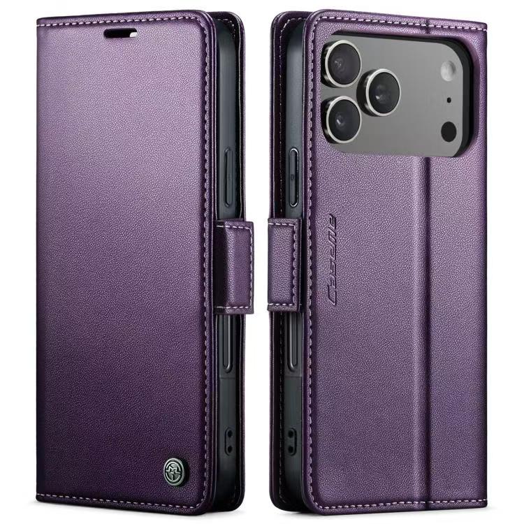 [With Card Slot] Apple iPhone 17/Air/Pro/Pro Max Premium Leather Shockproof Wallet Series Case - Image 29