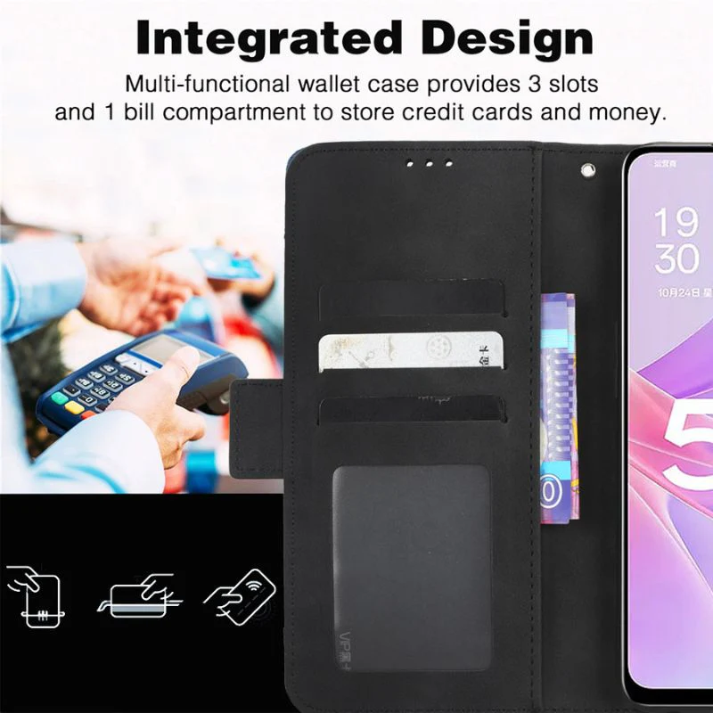 [With Card Slot] Blackview A50 - Multi Functional Shockproof Wallet Series Case - Image 6