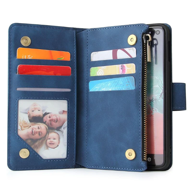 [With Card Slot] Doogee N40 Pro PU+TPU Shockproof Wallet Series Case With Lanyard - Image 2