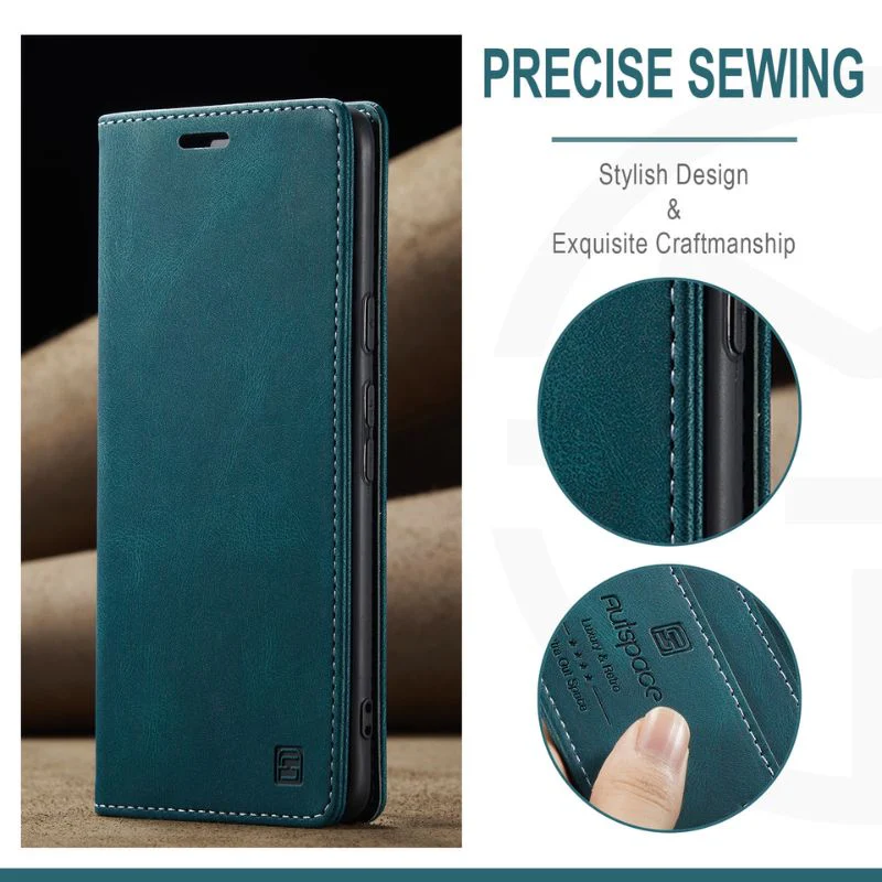 [With Card Slot] Google Pixel 7 & Pro - Shockproof Leather Flip Wallet Series Case - Image 4