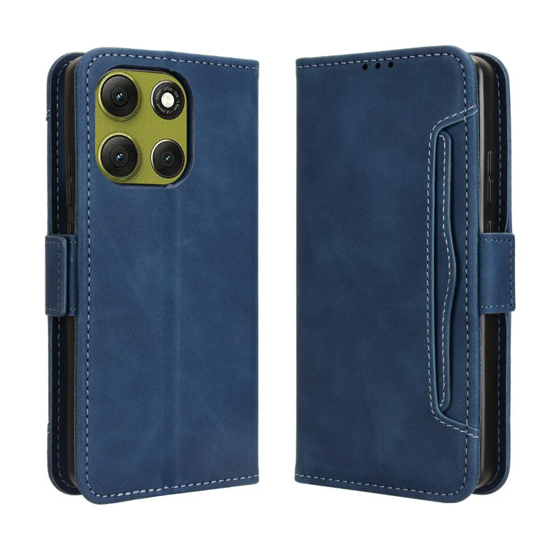 [With Card Slot] Motorola Moto G86/Power - Multi-functional Business Leather Shockproof Wallet Case