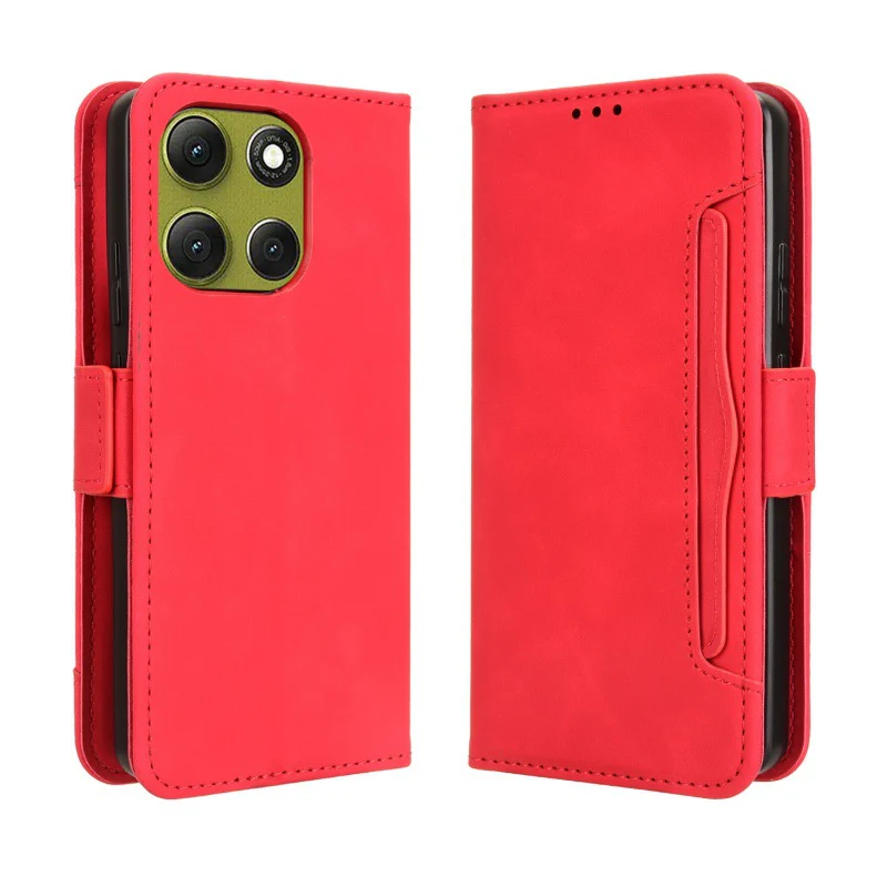 [With Card Slot] Motorola Moto G86/Power - Multi-functional Business Leather Shockproof Wallet Case - Image 10