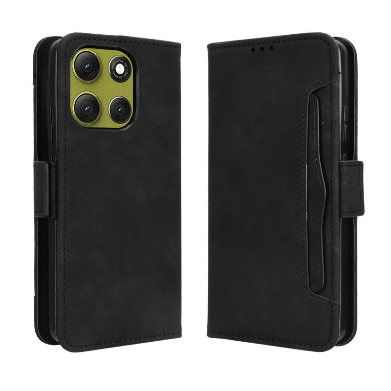 [With Card Slot] Motorola Moto G86/Power - Multi-functional Business Leather Shockproof Wallet Case - Image 9