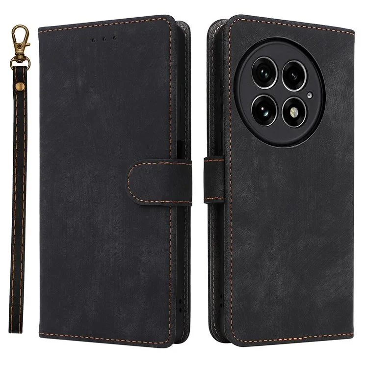 [With Card Slot] OnePlus 13 - Multi Functional Buckle Flap Wallet Series Case With Lanyard - Image 11
