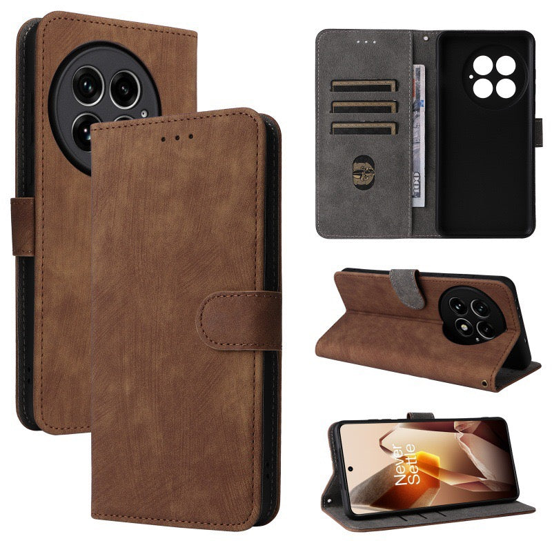 [With Card Slot] OnePlus 13 - Multi Functional Buckle Flap Wallet Series Case With Lanyard - Image 3