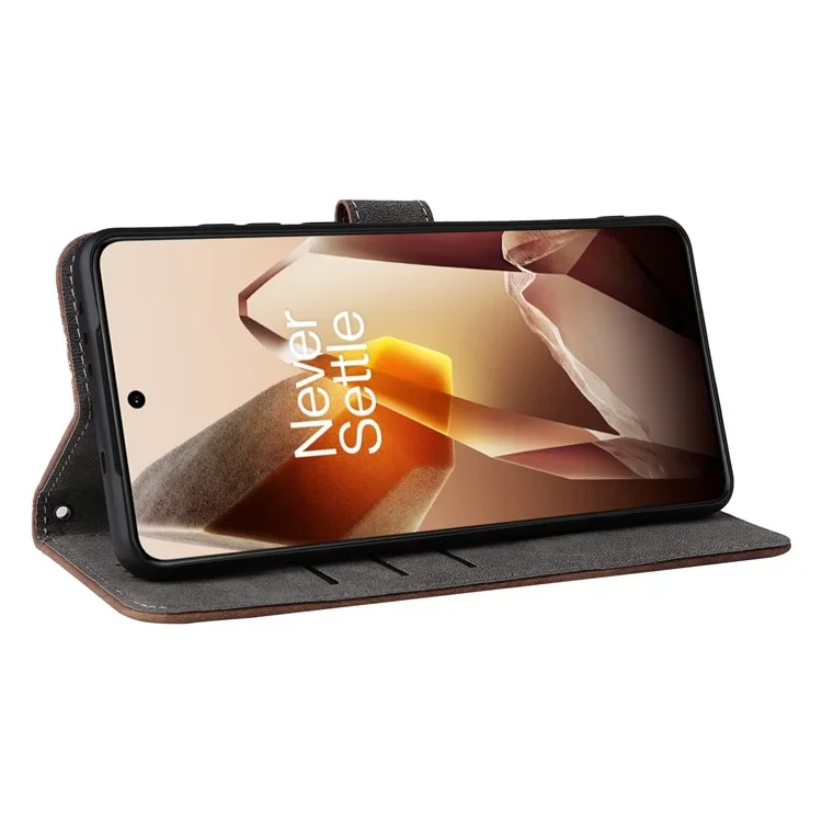 [With Card Slot] OnePlus 13 - Multi Functional Buckle Flap Wallet Series Case With Lanyard - Image 5