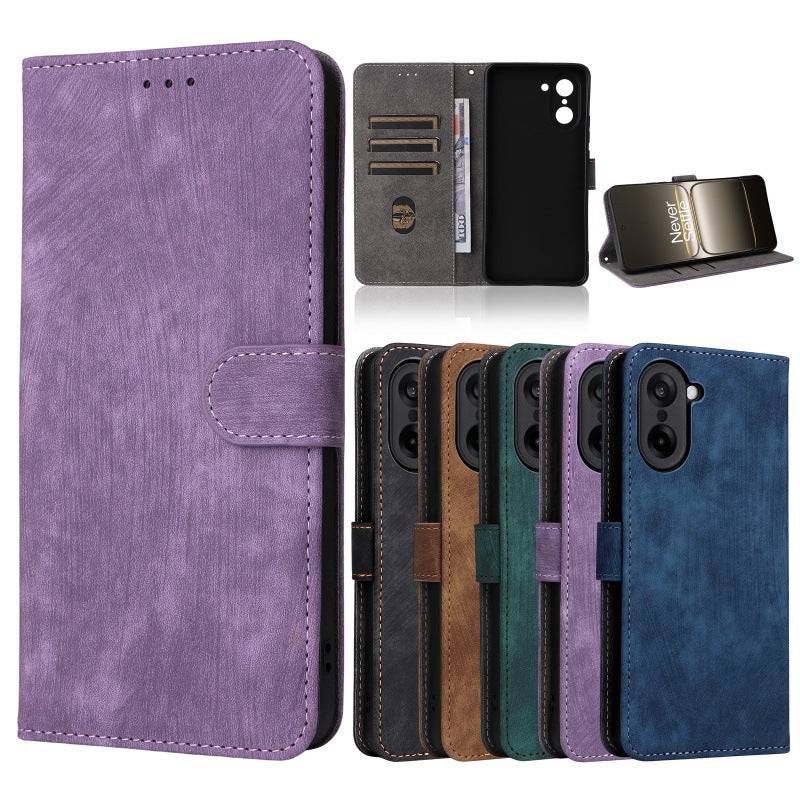 [With Card Slot] OnePlus Nord CE5 (CPH2719) - Multi Functional Buckle Flap Wallet Series Case With Lanyard - Image 8