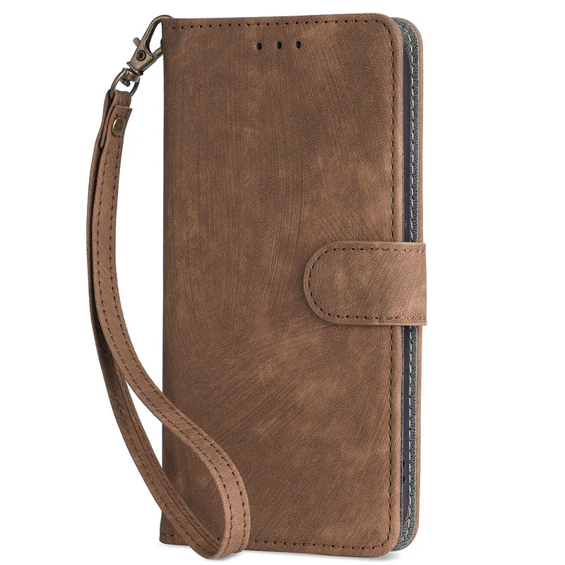 [With Card Slot] OPPO A38 - Multi Functional Buckle Flap Wallet Series Case With Lanyard - Image 4
