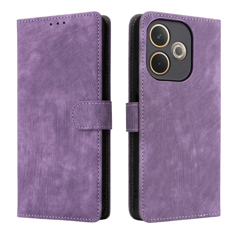 [With Card Slot] OPPO A5 Pro 5G - Multi Functional Buckle Flap Wallet Series Case With Lanyard - Image 5