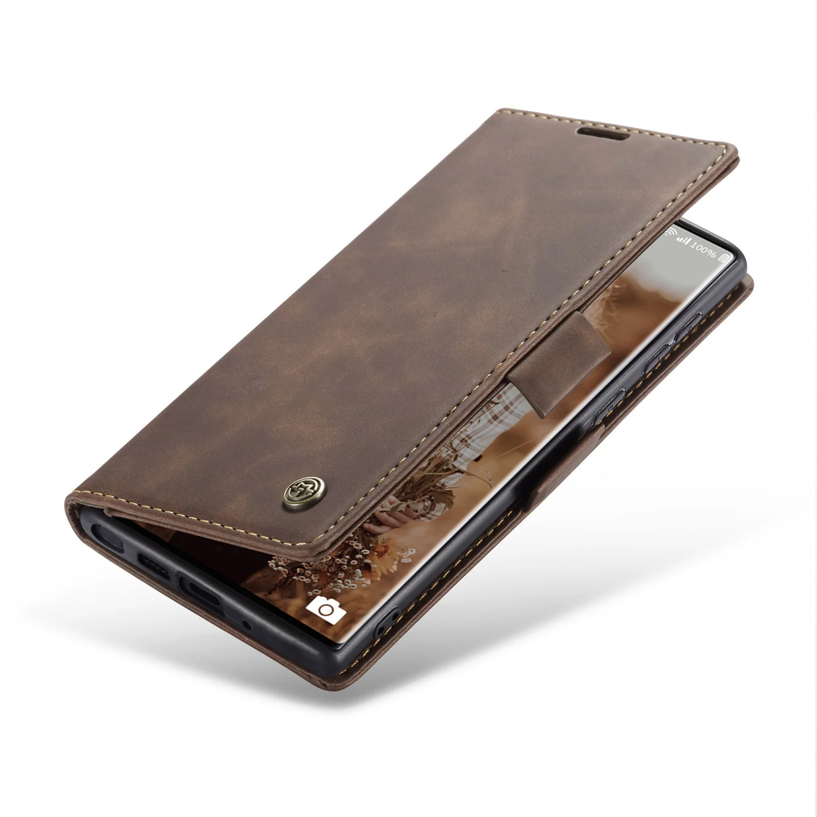 [With Card Slot] OPPO Reno13 F 4G/5G Premium Leather Shockproof Wallet Series Case - Image 11