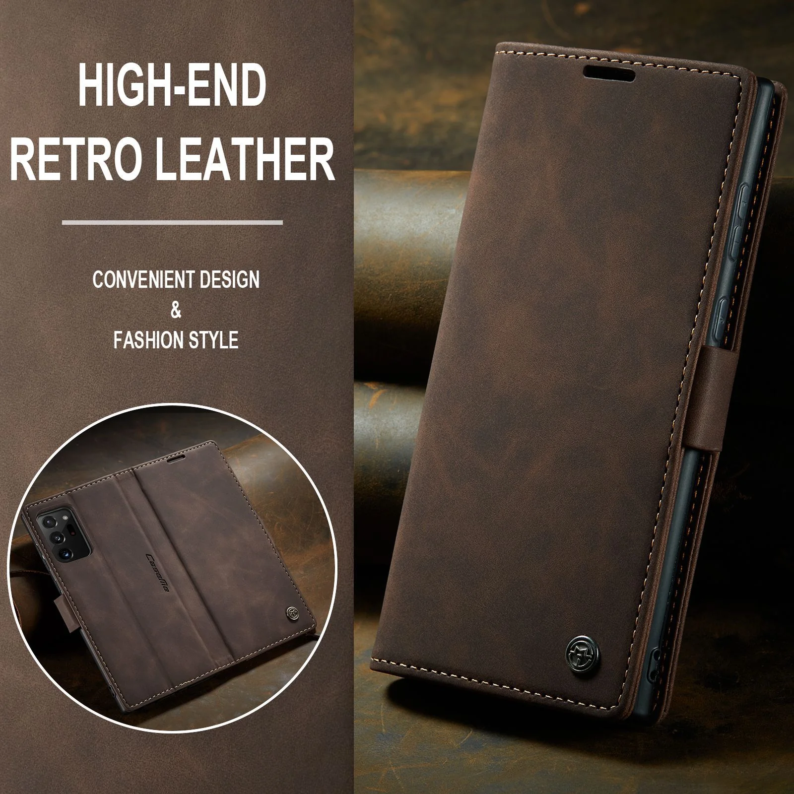 [With Card Slot] OPPO Reno13 F 4G/5G Premium Leather Shockproof Wallet Series Case - Image 12