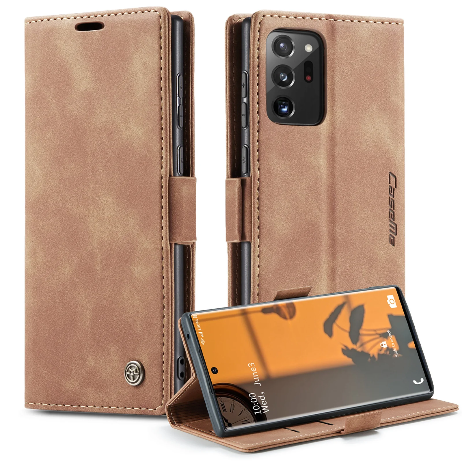 [With Card Slot] OPPO Reno13 F 4G/5G Premium Leather Shockproof Wallet Series Case - Image 13