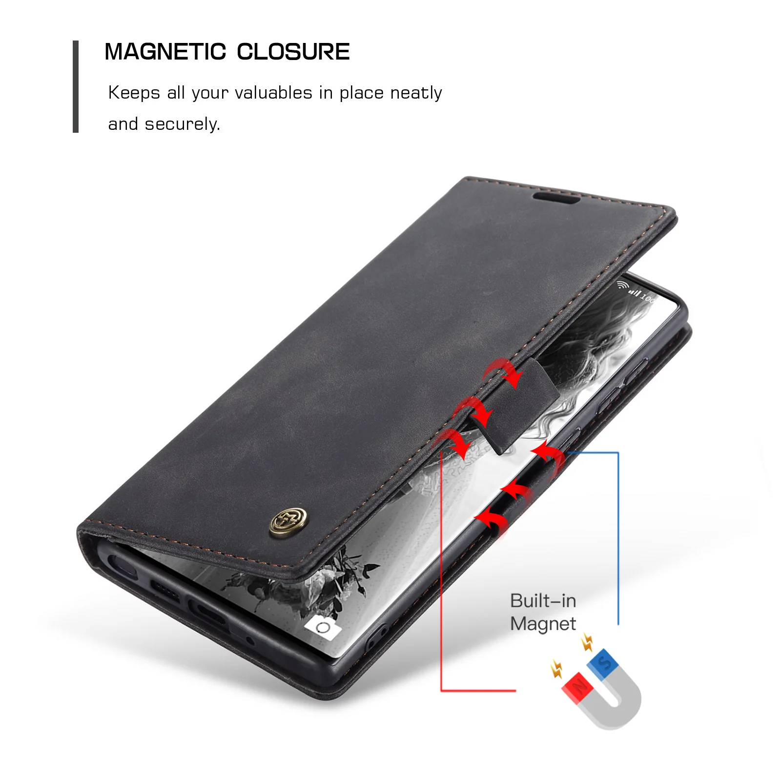 [With Card Slot] OPPO Reno13 F 4G/5G Premium Leather Shockproof Wallet Series Case - Image 18