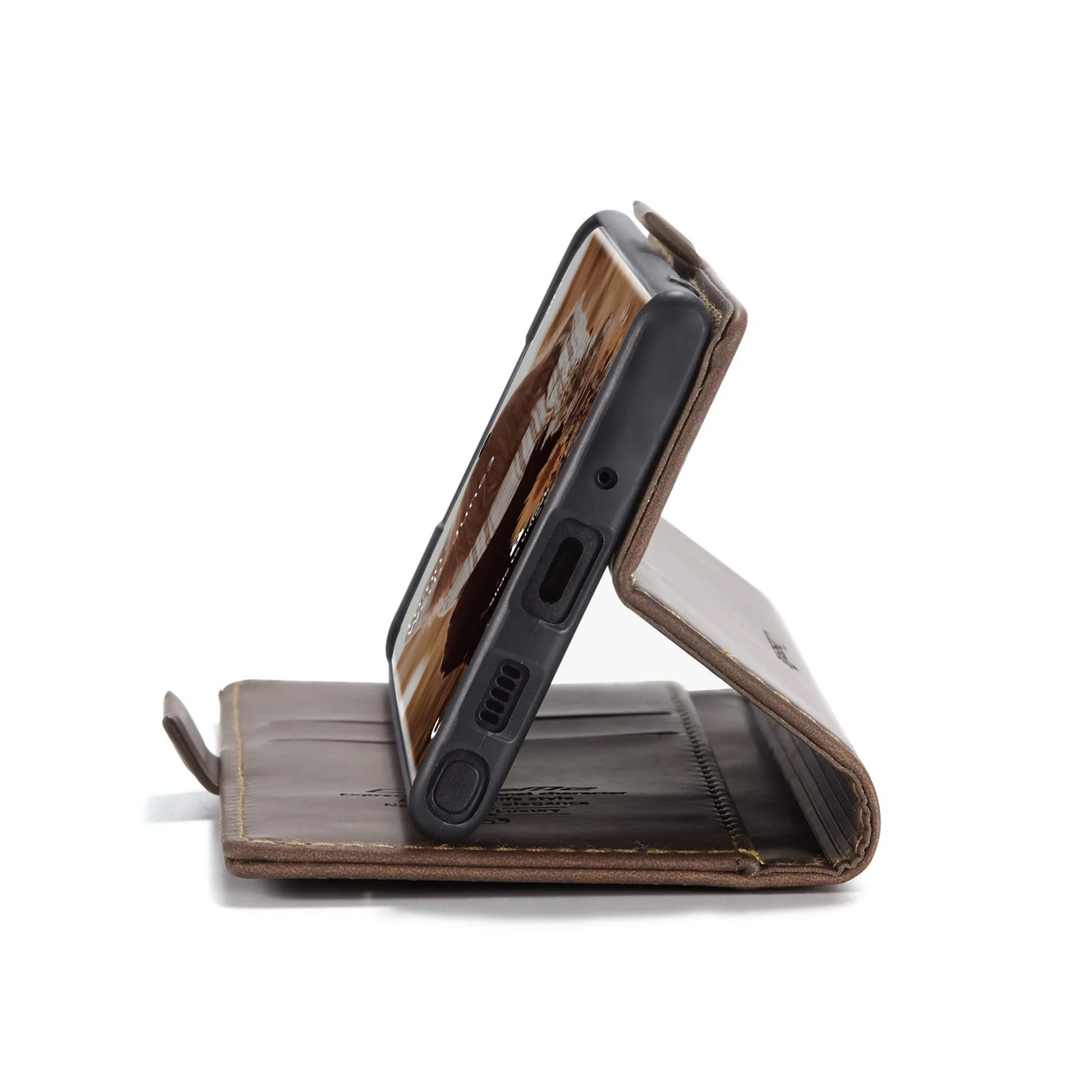 [With Card Slot] OPPO Reno13 F 4G/5G Premium Leather Shockproof Wallet Series Case - Image 8