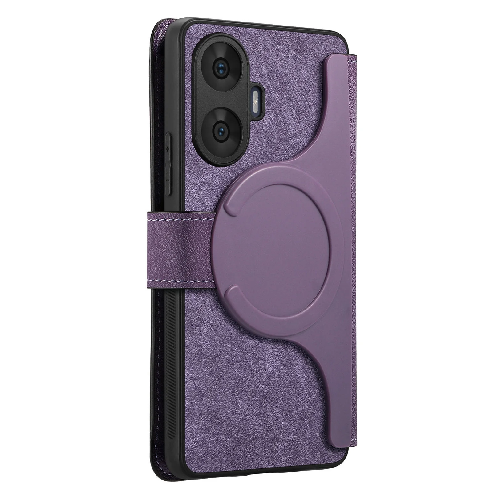 [With Card Slot] Realme GT 7 Pro 5G - Multi-functional Leather Wallet Case With Magnetic Flip Cover - Image 8