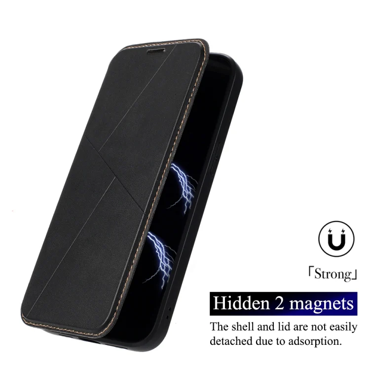 [With Card Slot] Samsung Galaxy S24/Plus/Ultra - Magnetic Leather Flip Cover Wallet Series Case - Image 3