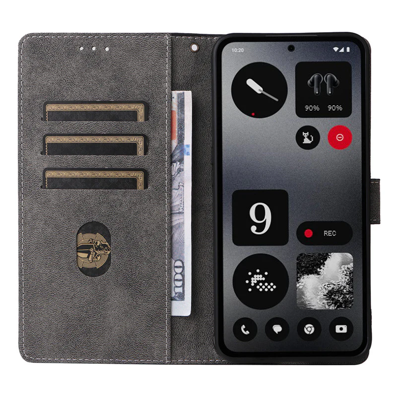 [With Card Slot][With Lanyard] Nothing CMF Phone 2 Pro Multi Functional Buckle Flap Wallet Series Case - Image 9