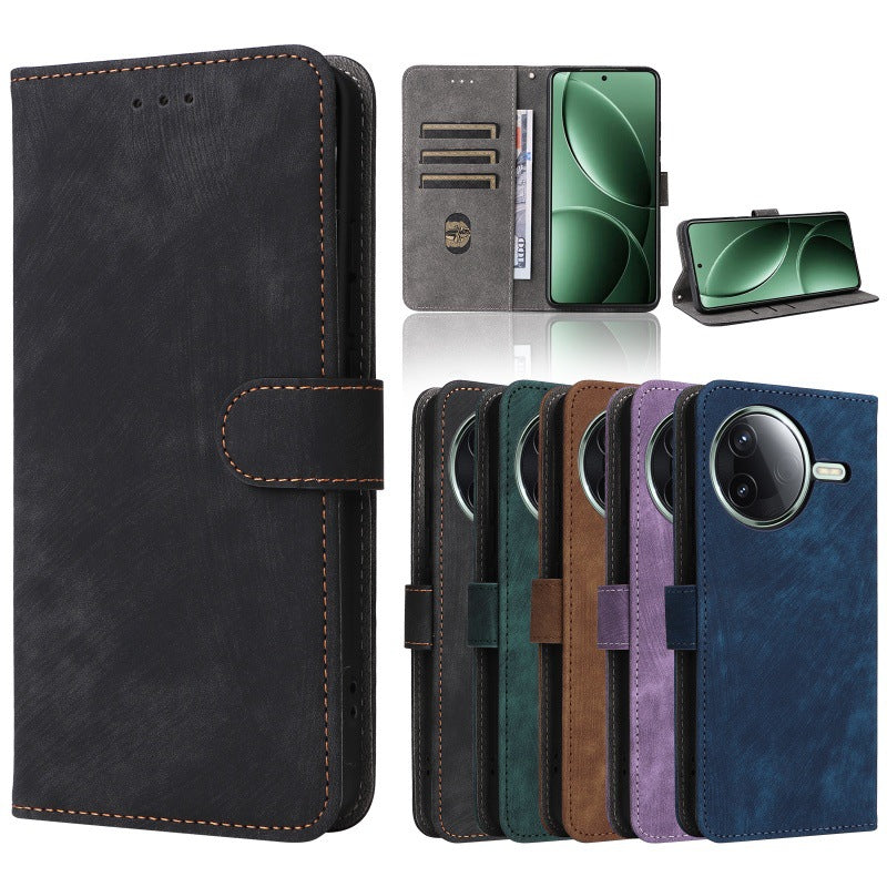 [With Card Slot][With Lanyard] Xiaomi Redmi K80/Pro & Poco F7 Pro/Ultra - Multi Functional Buckle Flap Wallet Series Case - Image 2