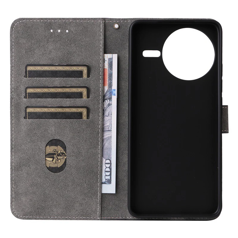[With Card Slot][With Lanyard] Xiaomi Redmi K80/Pro & Poco F7 Pro/Ultra - Multi Functional Buckle Flap Wallet Series Case - Image 3