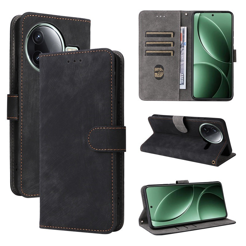 [With Card Slot][With Lanyard] Xiaomi Redmi K80/Pro & Poco F7 Pro/Ultra - Multi Functional Buckle Flap Wallet Series Case - Image 6