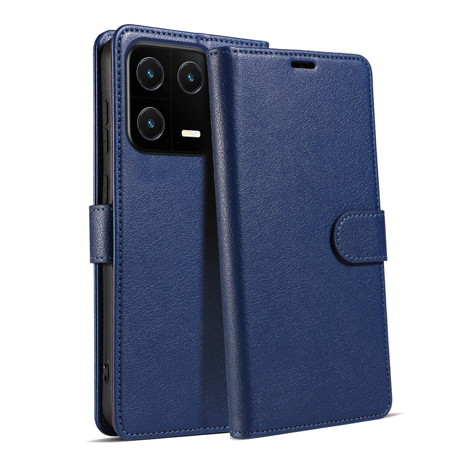 [With Card Slot] Xiaomi Redmi Note 14 5G/Pro 5G Premium Leather Kickstand Shockproof Wallet Series Case