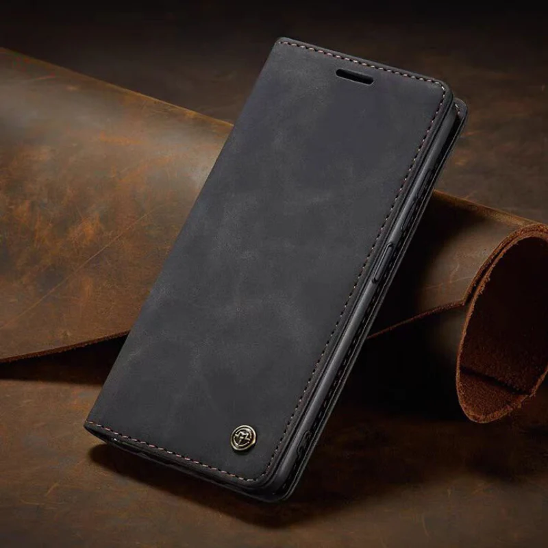 [With Card Slot] Xiaomi Poco X6/Pro Premium Flip Leather Shockproof Wallet Series Case - Image 13