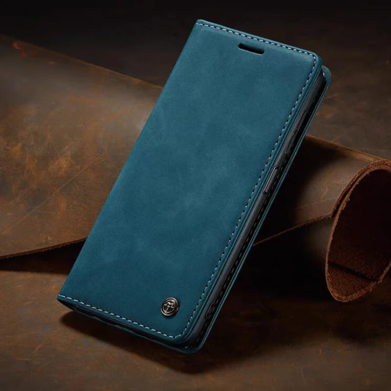 [With Card Slot] Xiaomi Poco X6/Pro Premium Flip Leather Shockproof Wallet Series Case - Image 14