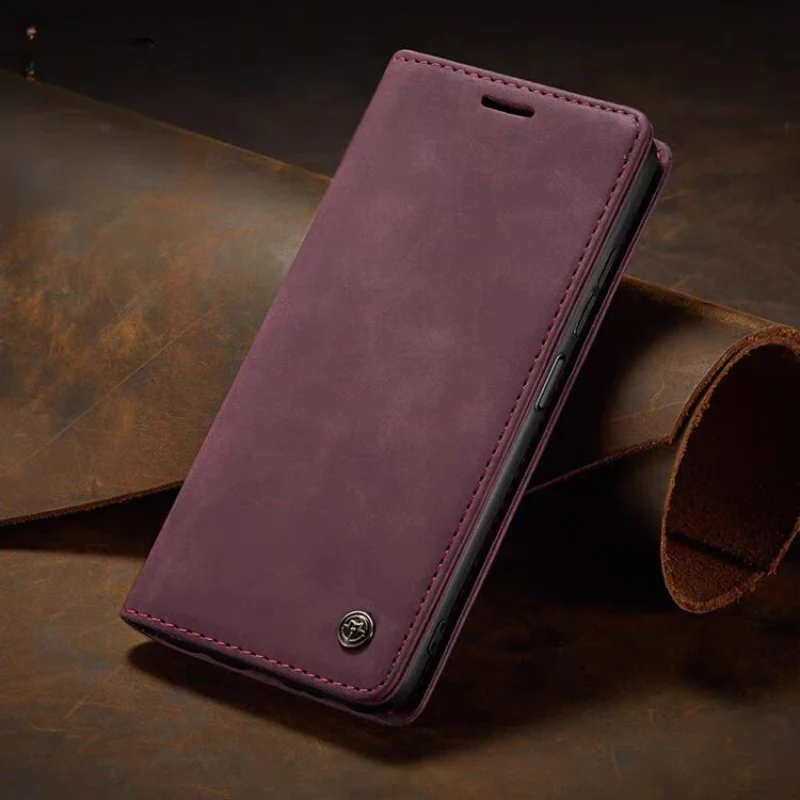[With Card Slot] Xiaomi Poco X6/Pro Premium Flip Leather Shockproof Wallet Series Case - Image 16