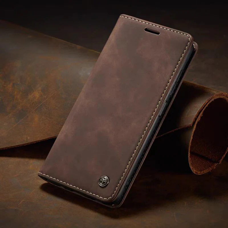 [With Card Slot] Xiaomi Poco X6/Pro Premium Flip Leather Shockproof Wallet Series Case - Image 17