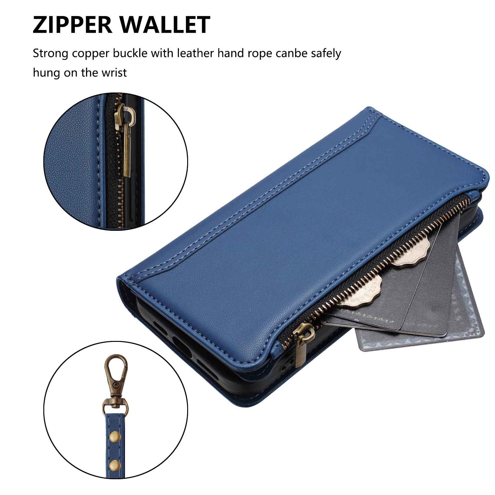 [With Hand Lanyard][With Card Slot] Nothing Phone (3a)/Pro - Premium Leather Shockproof Stylish Wallet Series Case - Image 11
