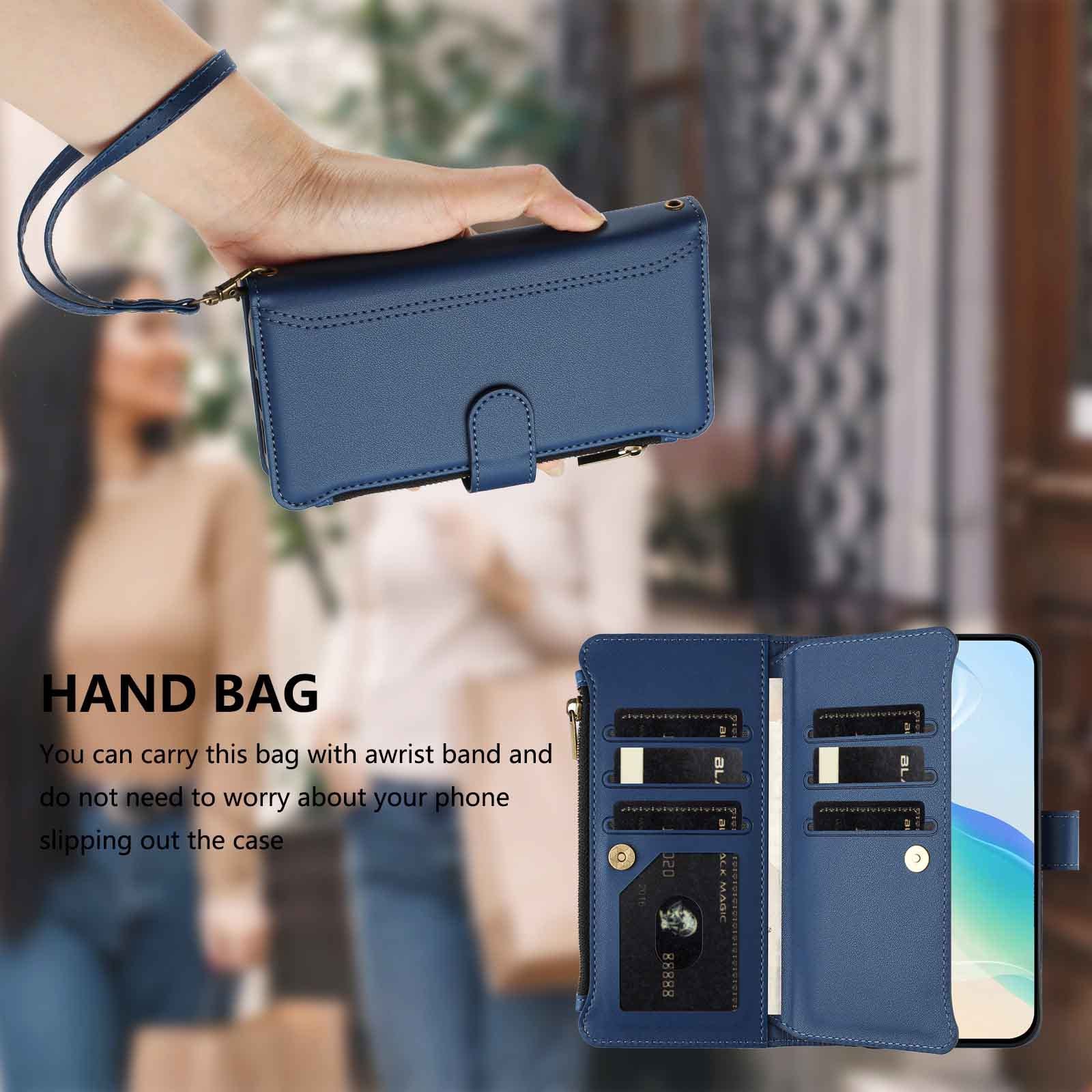 [With Hand Lanyard][With Card Slot] Nothing Phone (3a)/Pro - Premium Leather Shockproof Stylish Wallet Series Case - Image 18