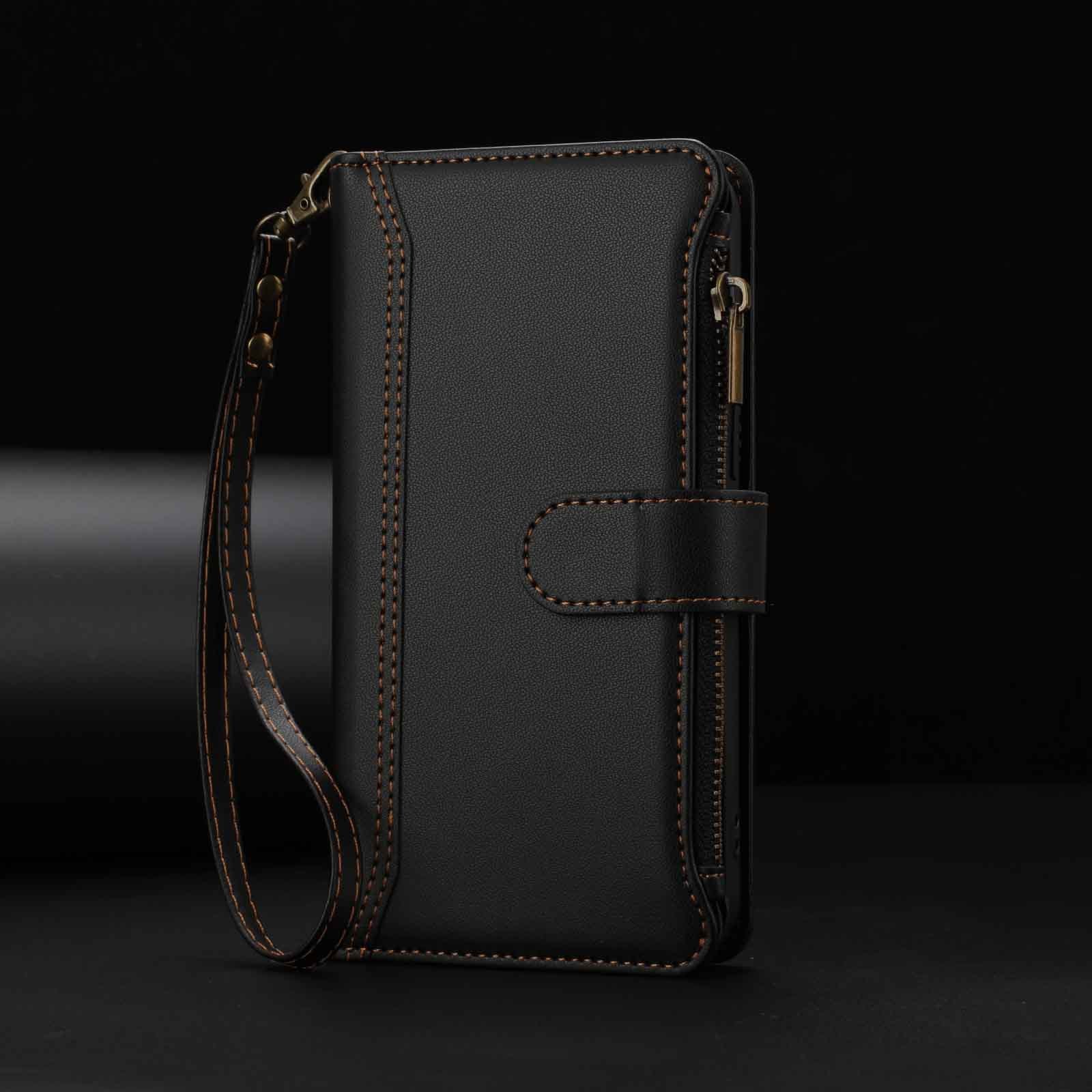 [With Hand Lanyard][With Card Slot] Nothing Phone (3a)/Pro - Premium Leather Shockproof Stylish Wallet Series Case - Image 2