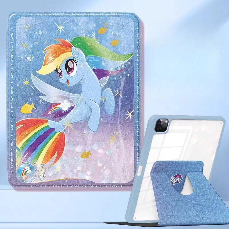 [With Pen Slot][360° Rotatable] Apple iPad Air 4/5 10.9'' 4/5th Gen (2020/2022) My Little Pony Cartoon Shockproof Protective Case - Image 9