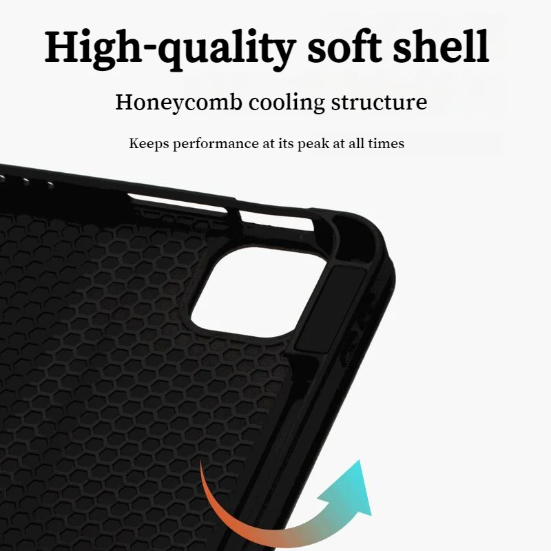 [With Pen Slot] Apple iPad Air 3 & 3rd Gen 10.5" (2019) - Business Genuine Leather Flip Case With Magnetic Closure - Image 6