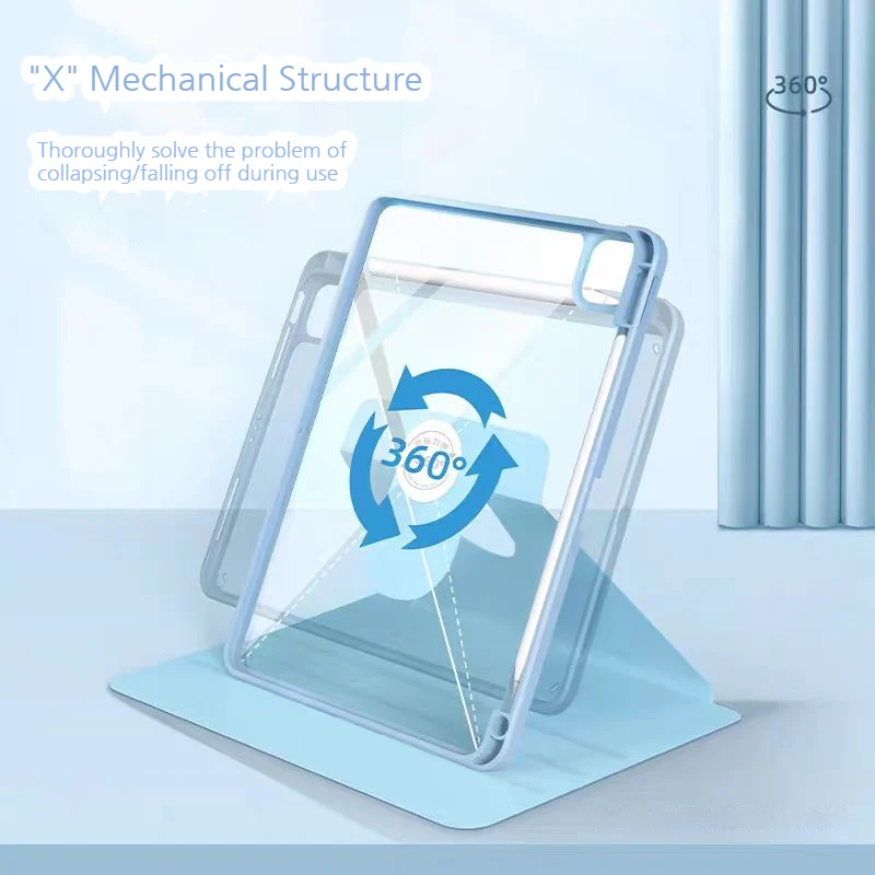 [With Pen Slot] Apple iPad Air 11-inch M2/M3/M4 (2024/2025/2026) Cute Cartoon Full-Protection Shockproof Case - Image 4