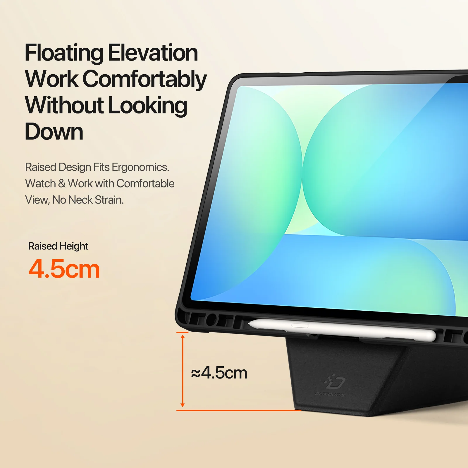 [With Pen Slot] Samsung Tab S11 11" 2025 Multi-angle Folding Flip Cover Case - Image 4