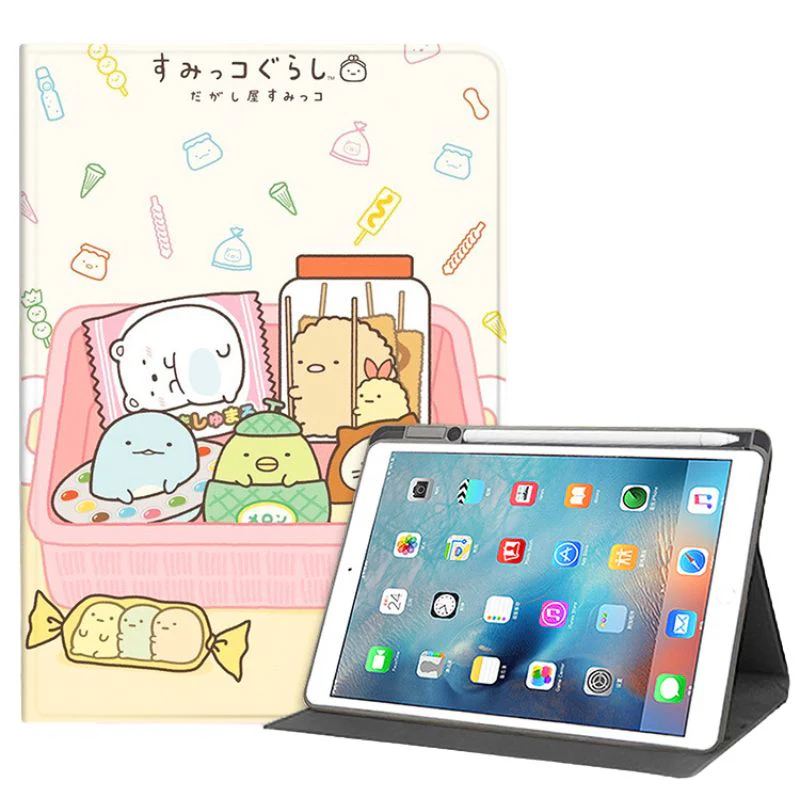 [With Pen Slot] Vivo Pad 2 12.1" 2023 - Full Cover Cartoon Flip Cover Soft Case - Image 6