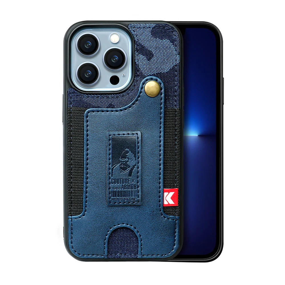 [With Pocket Strap][With Card Slot] Apple iPhone 14/Pro/Plus/Pro Max Carving Plating Full-Protection Shockproof Fashion-Forward Series Case - Image 10