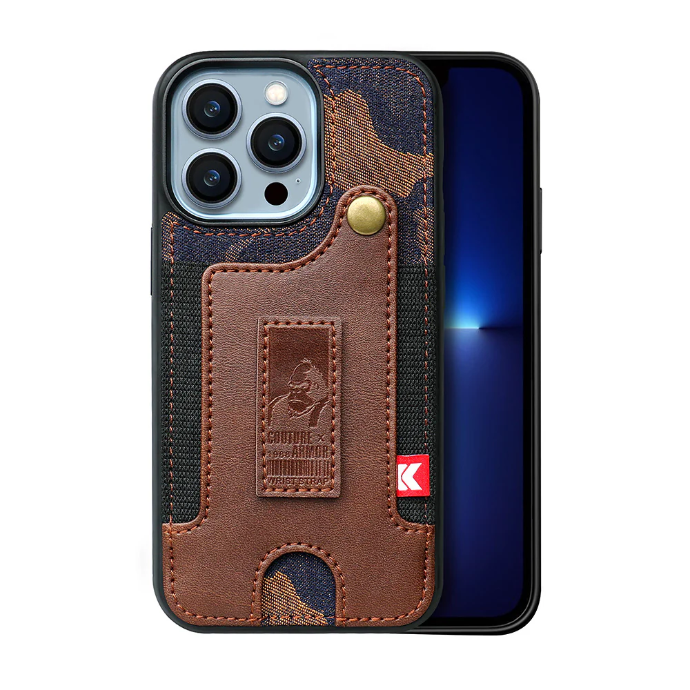 [With Pocket Strap][With Card Slot] Apple iPhone 14/Pro/Plus/Pro Max Carving Plating Full-Protection Shockproof Fashion-Forward Series Case - Image 11