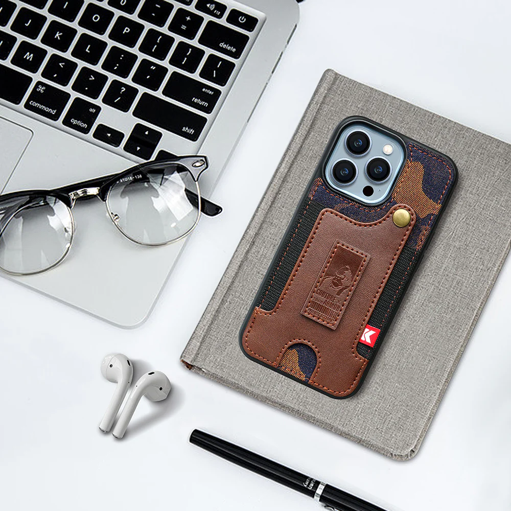 [With Pocket Strap][With Card Slot] Apple iPhone 14/Pro/Plus/Pro Max Carving Plating Full-Protection Shockproof Fashion-Forward Series Case - Image 7