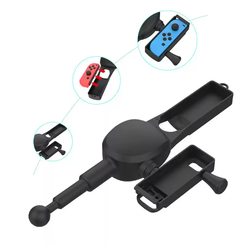 [With Reel Sound] Switch Fishing Rod Legend Fishing Motion-Sensing Game Fishing Controller Accessory - Image 2
