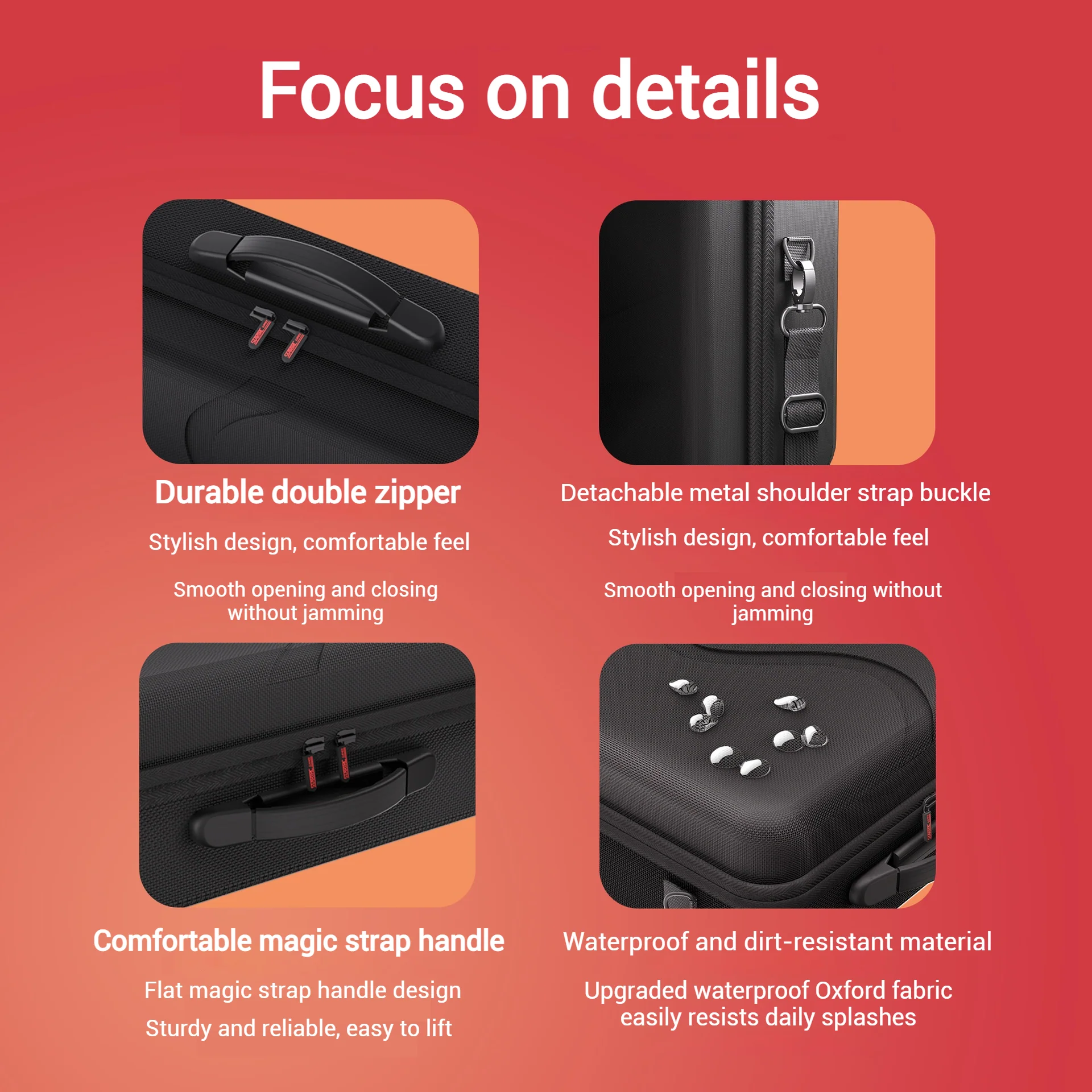 [With Shoulder Strap] Nintendo Switch 2 (2025) Heavy Duty Waterproof All-in-one Multifunction Durable Carry Box Travel Storage Suitcase - Image 4